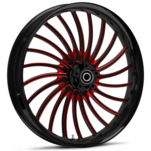 RYD Wheels Volt Touch Of Color Red Wheels