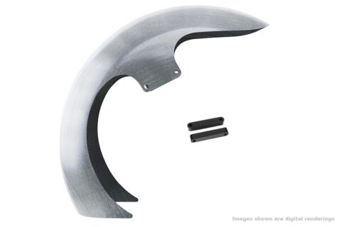 19" DEI Real Steel Front Fender, 2023 CVO Touring/2024 Touring