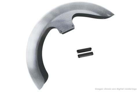 19" Thicky Real Steel Front Fender, 2023 CVO Touring/2024 Touring