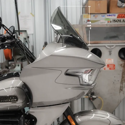 12"-13.5" Flare™ Touring Windshield, 2023-2024 Road Glide CVO/2024 Road Glide/ST