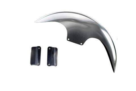 16-19" Cafe Real Steel Front Fender, 2018-2024 M8 "FL" Softail