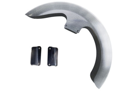 16-19" Thicky Real Steel Front Fender, 2018-2024 M8 "FL" Softail