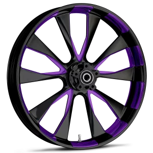 RYD Wheels Diode Touch Of Color Purple Wheels