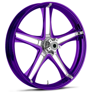 RYD Wheels Discharge Dyeline Purple Wheels