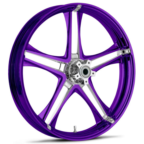 RYD Wheels Discharge Dyeline Purple Wheels