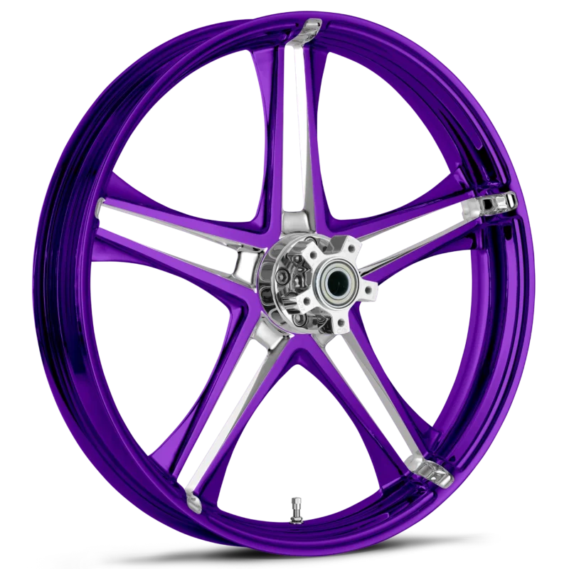 RYD Wheels Discharge Dyeline Purple Wheels