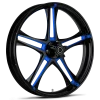 Discharge Dyeline Touch Of Color Blue 18 x 5.5 Wheel
