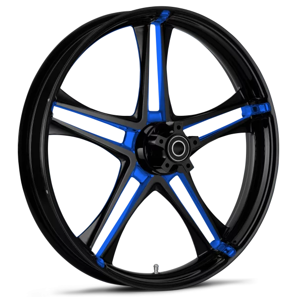 RYD Wheels Discharge Touch Of Color Blue Wheels