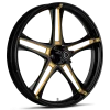 RYD Wheels Discharge Touch Of Color Gold Wheels