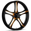 Discharge Dyeline Touch Of Color Orange 21 x 3.25 Wheel