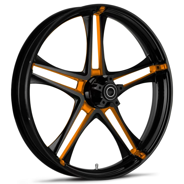 RYD Wheels Discharge Touch Of Color Orange Wheels