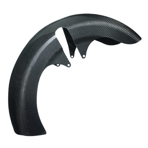 Fat 21" Carbon Fiber Rapper Front Fender, 49mm