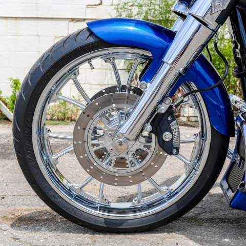21" Performance Wrap Front Fender, Round Bottom, 41mm