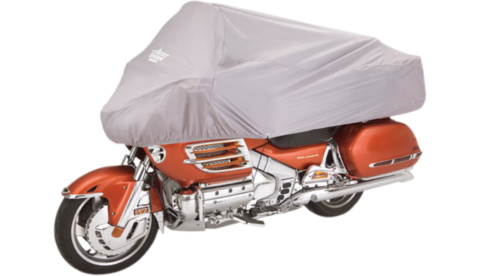 Motorcycle Classic Half Cover, Gray, Metric Cruisers