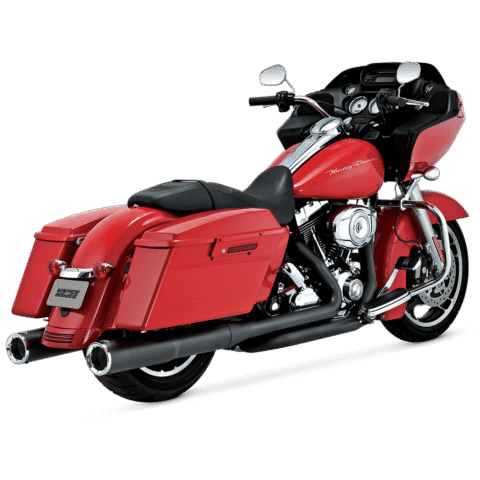 4.5" Hi-Output Slip On Mufflers, 1995-2016 Touring