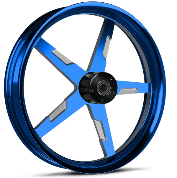 Onyx Blue Contrast 21x3.25 wheel