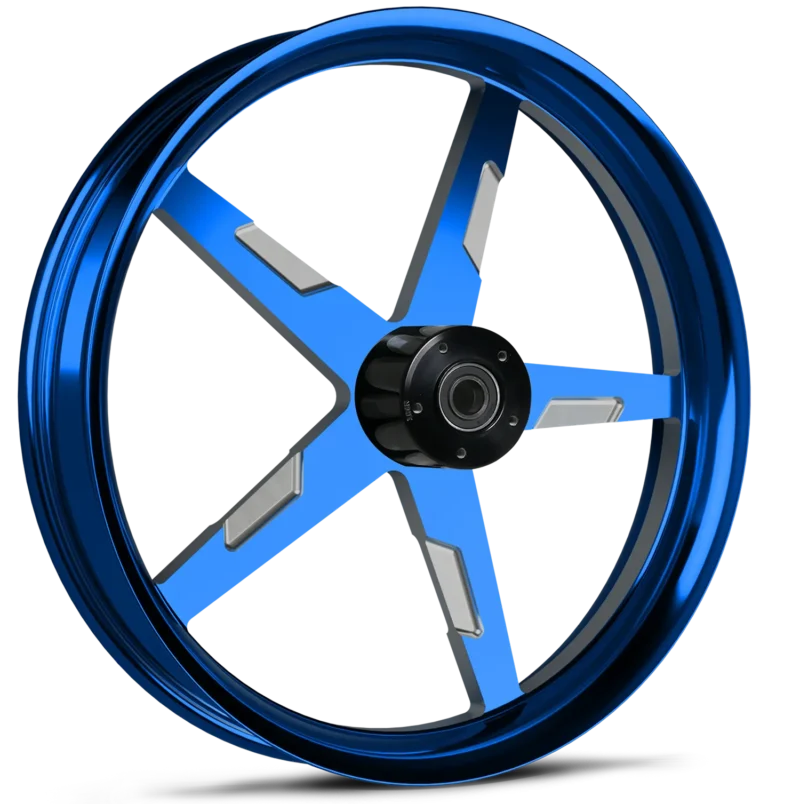 Onyx Blue Contrast 21x3.25 wheel