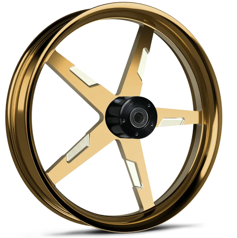 Onyx Gold Contrast 21x3.25 wheel