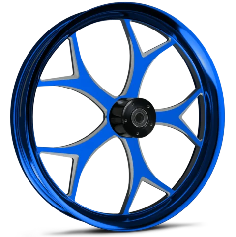 Specter Blue Contrast 21x3.25 wheel