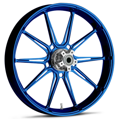 RYD Wheels Fuse Dye Blue Wheels