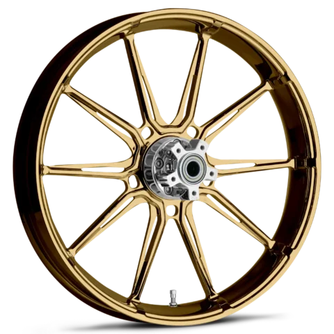 RYD Wheels Fuse Dye Gold Wheels