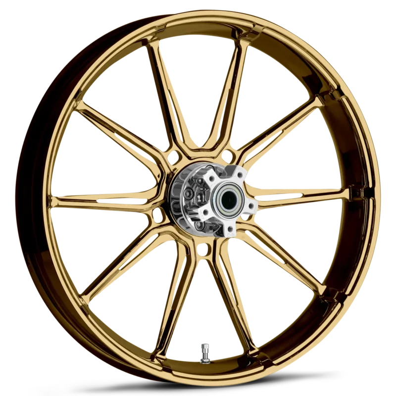 RYD Wheels Fuse Dye Gold Wheels