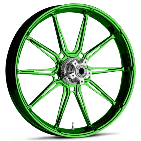 RYD Wheels Fuse Dye Green Wheels
