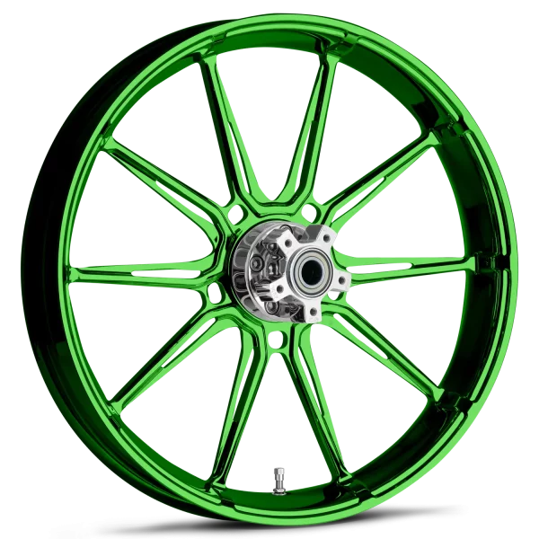 RYD Wheels Fuse Dye Green Wheels