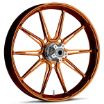 RYD Wheels Fuse Dye Orange Wheels