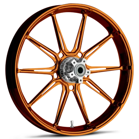 RYD Wheels Fuse Dye Orange Wheels