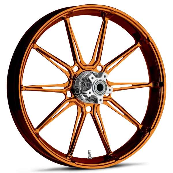 RYD Wheels Fuse Dye Orange Wheels