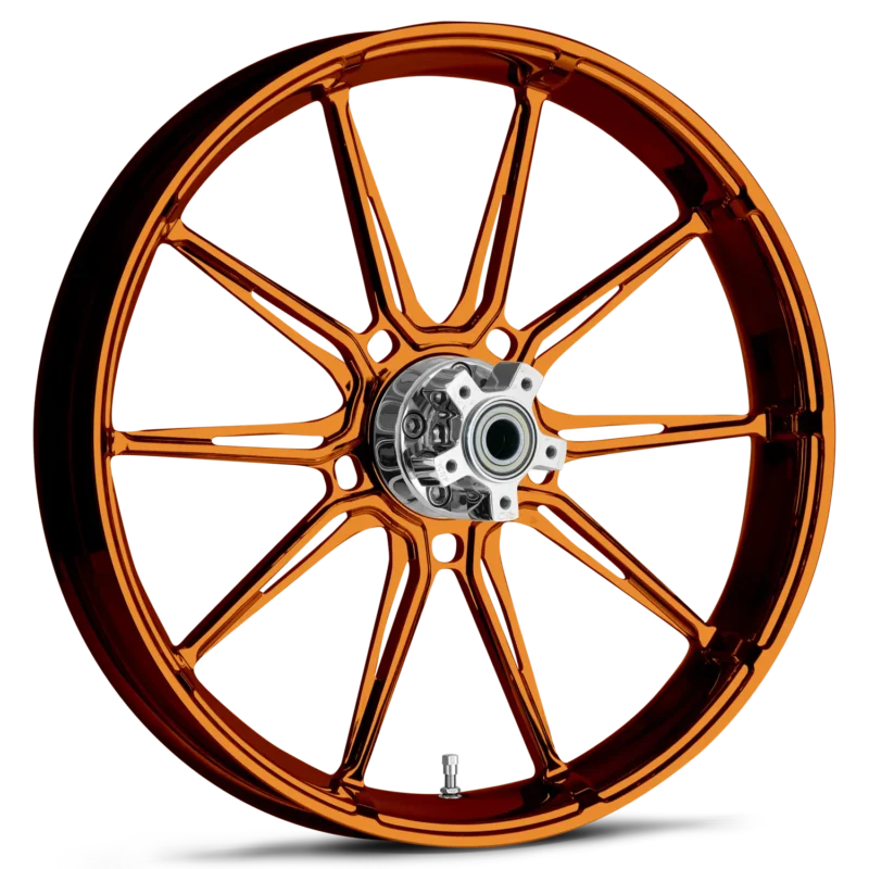 RYD Wheels Fuse Dye Orange Wheels