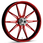 RYD Wheels Fuse Dye Red Wheels