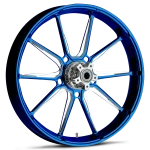 RYD Wheels Fuse Dyeline Blue Wheels