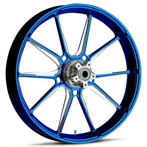 RYD Wheels Fuse Dyeline Blue Wheels