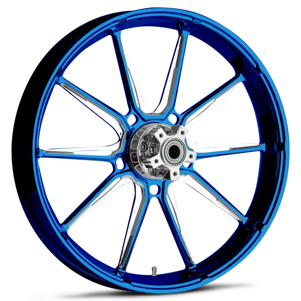 RYD Wheels Fuse Dyeline Blue Wheels