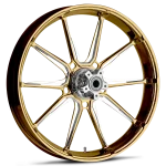 RYD Wheels Fuse Dyeline Gold Wheels
