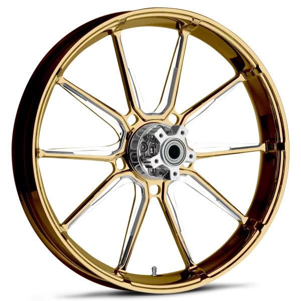 RYD Wheels Fuse Dyeline Gold Wheels