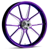 Fuse Dyeline Purple Polished 21 x 3.25 Wheel