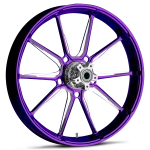 RYD Wheels Fuse Dyeline Purple Wheels