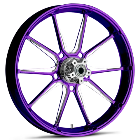 RYD Wheels Fuse Dyeline Purple Wheels
