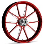 RYD Wheels Fuse Dyeline Red Wheels