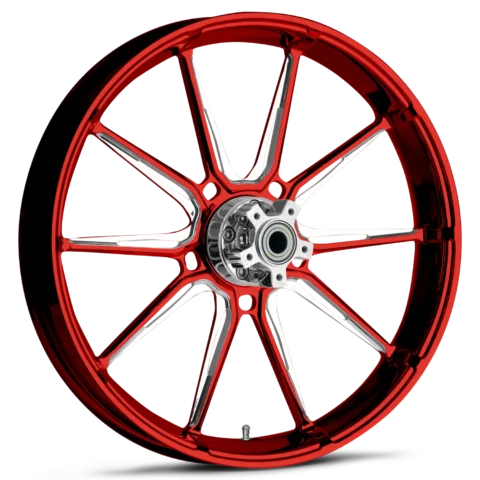 RYD Wheels Fuse Dyeline Red Wheels