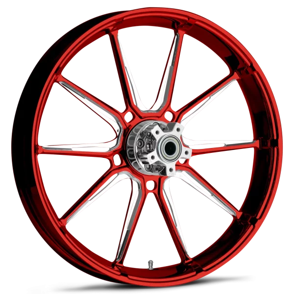 RYD Wheels Fuse Dyeline Red Wheels