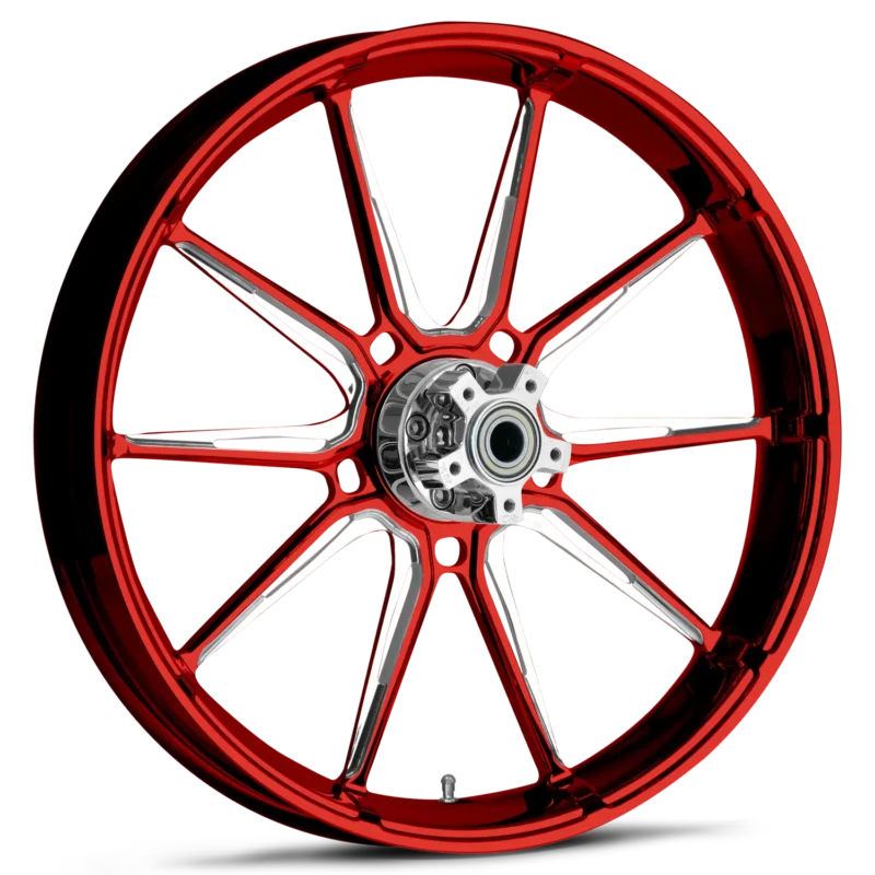 RYD Wheels Fuse Dyeline Red Wheels
