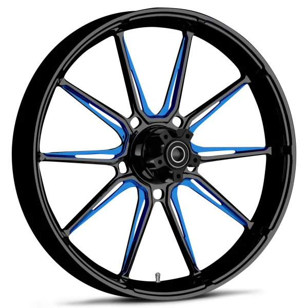 RYD Wheels Fuse Touch Of Color Blue Wheels