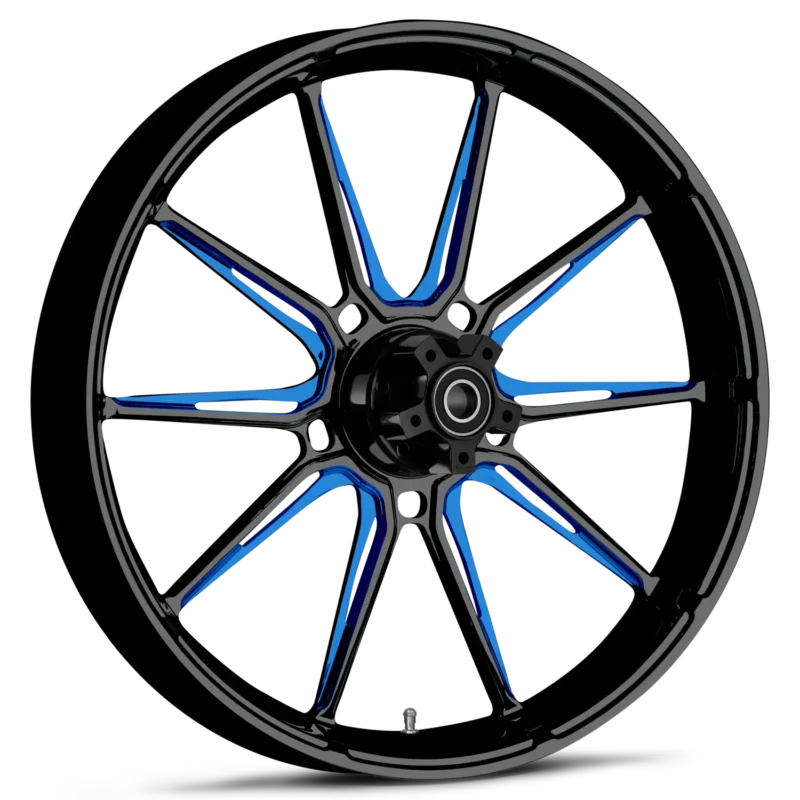 RYD Wheels Fuse Touch Of Color Blue Wheels