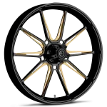 RYD Wheels Fuse Touch Of Color Gold Wheels