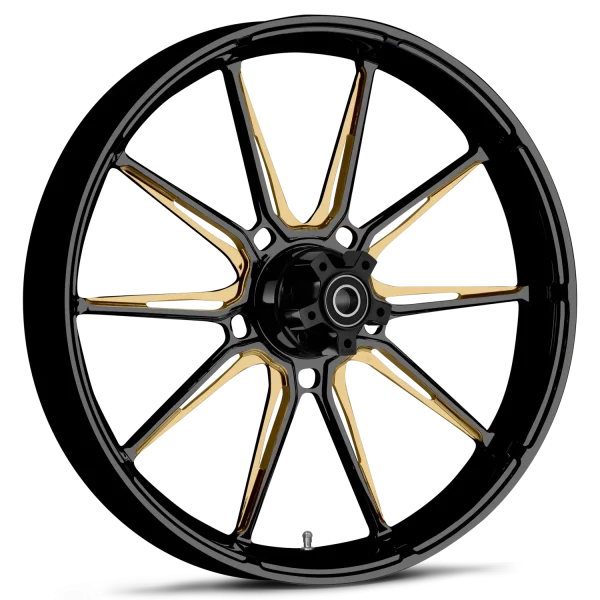 RYD Wheels Fuse Touch Of Color Gold Wheels