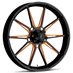 RYD Wheels Fuse Touch Of Color Orange Wheels